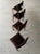 1970s Minimal Dark Brown Mid Century Chairs For Sale - Image 12 of 15