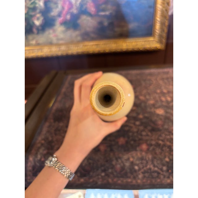 Mid-Century Modern Suzanne Ramié (1907–1974) for Madoura Pottery – Large Stoneware "Bouteille" Vase, 20" H [Jg] For Sale - Image 3 of 5