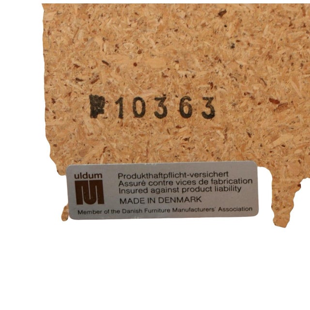 Late 20th Century Late 20th Century Uldum Danish Modern Tile Top Coffee For Sale - Image 5 of 5