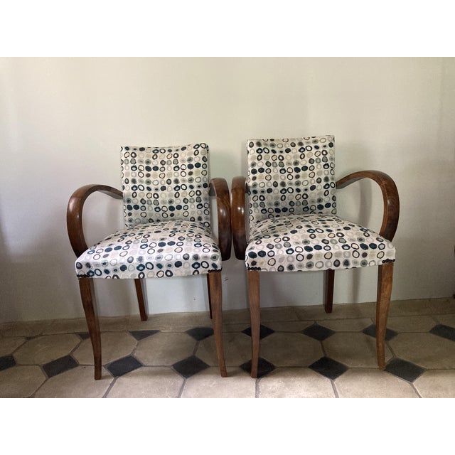 Bridge Chairs, France, 1950s, Set of 2 For Sale - Image 11 of 11