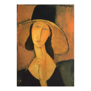 Modigliani Giclee Woman With Hat Limited Edition