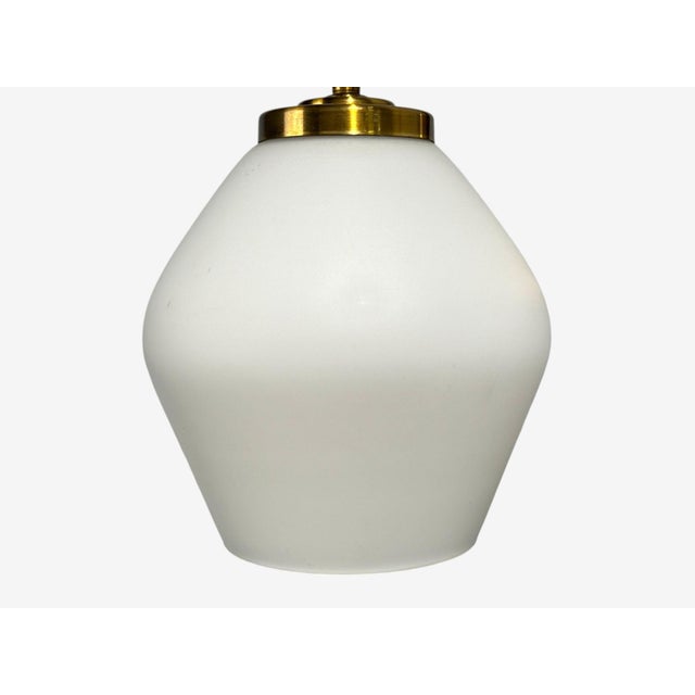 Brass Swedish Modern, Double Wall Sconce, Brass, Glass, Sweden, 1980s For Sale - Image 8 of 8