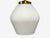 Brass Swedish Modern, Double Wall Sconce, Brass, Glass, Sweden, 1980s For Sale - Image 8 of 8