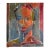 1980s French Abstract Painting of a Woman For Sale