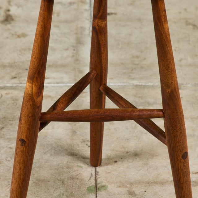 Michael Elkan Studio Craft Live Edge Stool For Sale - Image 12 of 12