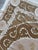 Tan Hand-Embroidered Neutral Tan Suzani Wall Hanging For Sale - Image 8 of 9