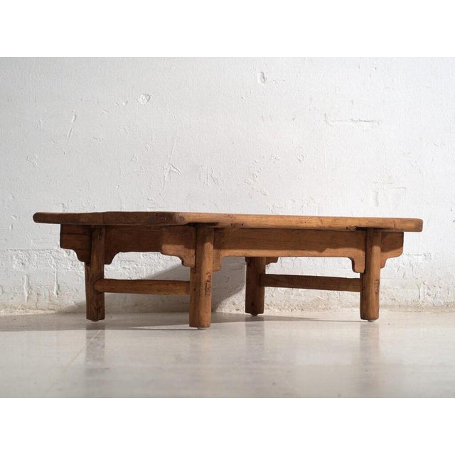 Antique Pine Low Table For Sale - Image 5 of 10