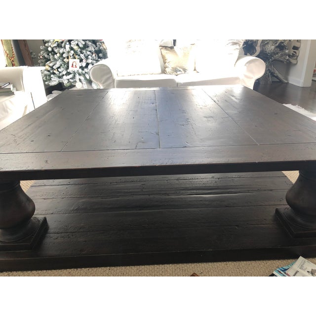 Restoration Hardware Balustrade Coffee Table Chairish