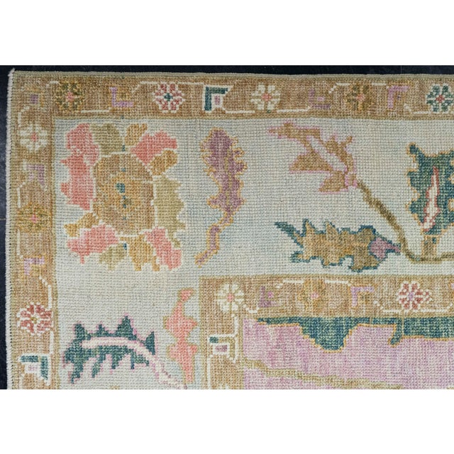 Early 21st Century Turkish Oushak Rug 8'6" x 10'6" #20405 For Sale - Image 5 of 8