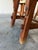 Late 20th Century Brutalist Arts and Crafts Keyhole Dining Chairs, Set of 4 For Sale - Image 9 of 12