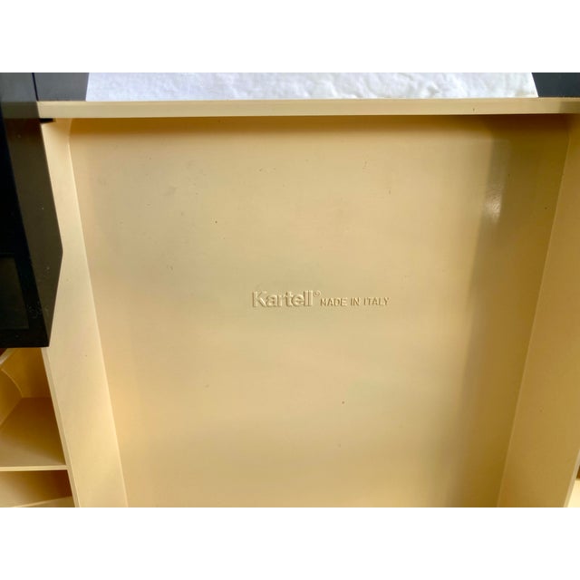 Black Vintage Cart from Kartell, 1970s For Sale - Image 8 of 11