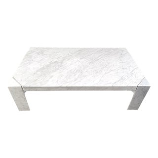 Vintage Italian Marble Coffee Table, 1970s For Sale