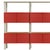 Defined by Robert Stadler's Flexor system, this bookshelf pairs a light extruded aluminum frame with horizontal shelves in...