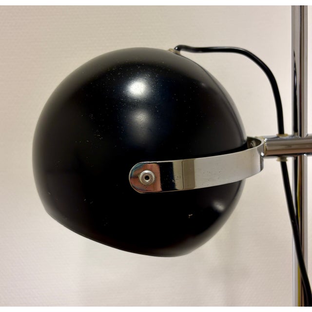 Anvia Double Eye Ball Standing Light by Max Liebert for Anvia Almelo, 1960 For Sale - Image 4 of 10