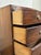 Antique Federal Hepplewhite Style Bowfront Mahogany Chest Dresser For Sale - Image 4 of 11