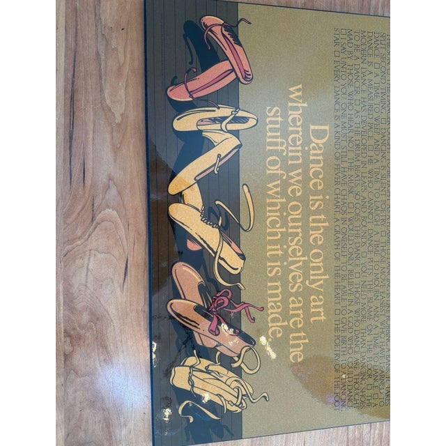 Wood Vintage 1982 Kenneth Grooms Dance Ballet Art Plaque 18x23 For Sale - Image 7 of 8