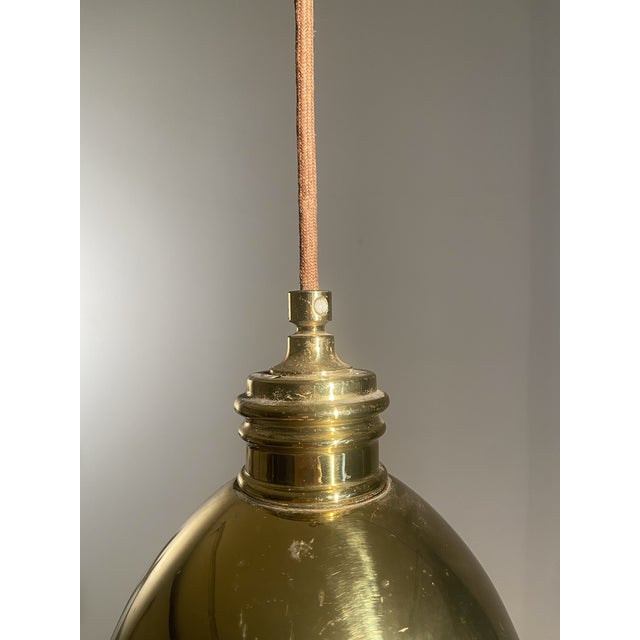 1980s Golden Metal Lamps, 1980, Set of 2 For Sale - Image 5 of 9