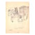 Original 1944 Pencil Drawing From Hi, Guy! The Cinderella Horse by Paul Brown 35 For Sale