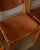 Brutalist Elm and Leather Dining Chairs from Maison Regain, 1970s, Set of 4 For Sale - Image 11 of 16