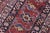 1990s Boho Chic Rustic Super Kazak Blue/Red Wool Rug - 11'8'' X 15'6'' For Sale - Image 5 of 10