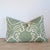 Soane Britain Pineapple Thread Emerald Lumbar Pillow For Sale - Image 4 of 7