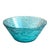 1960s Vintage 1960s Anchor Hocking Aquamarine Lido Soreno Glass Serving Bowl For Sale - Image 5 of 11
