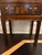 Offered is a mahogany Chinese Chippendale style chest by Henredon. This piece features a chinoiserie painted scene with...