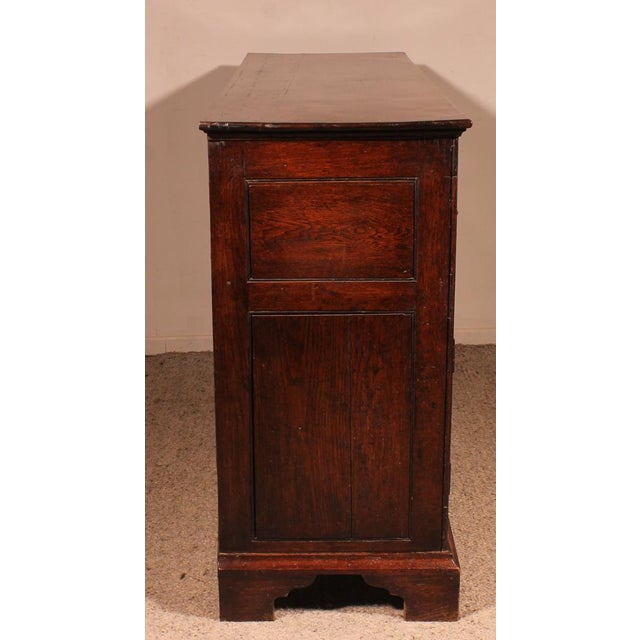 Wood Dresser Base in Oak, 18th Century For Sale - Image 7 of 13