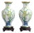 Chinese Jingfa Vases in Enamel, Metal & Wood, 1960s, Set of 2 For Sale