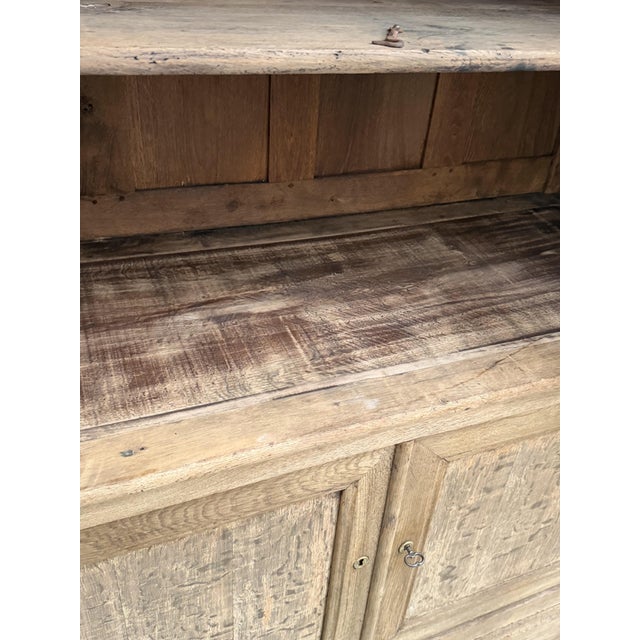 19th Century Empire Oak China Cabinet For Sale - Image 10 of 13