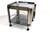 Chrome and Glass Serving Trolley, 1970s For Sale - Image 9 of 15
