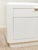 Mid 20th Century White Post Modern End Table Nightstand For Sale In Los Angeles - Image 6 of 11