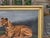 Brown Antique British Oil Dog Portrait by Edward Aistrop in Gilt Frame, circa 1900 For Sale - Image 8 of 12