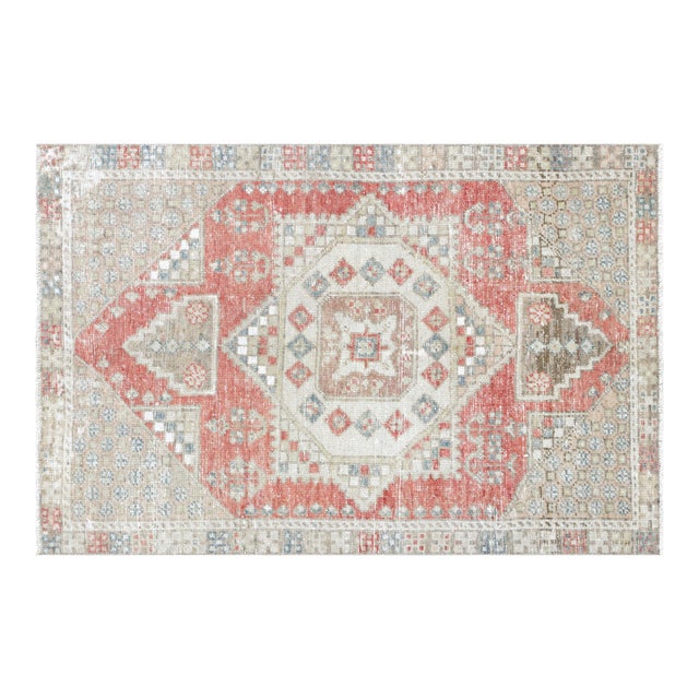 1960s Turkish Oushak Rug For Sale