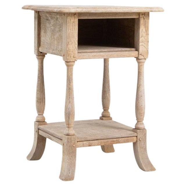 1920s French Oak Side Table For Sale - Image 9 of 18