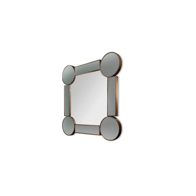 Contemporary Drummond Mirror by Patrizia Guiotto for VGnewtrend For Sale - Image 3 of 3
