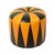 Vintage Round Pouf in Two-Tone Skai, 1960s For Sale - Image 15 of 15