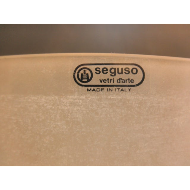 Italian Wall Lights by Giovanni Patrini for Seguso, 1980s, Set of 2 For Sale - Image 4 of 8