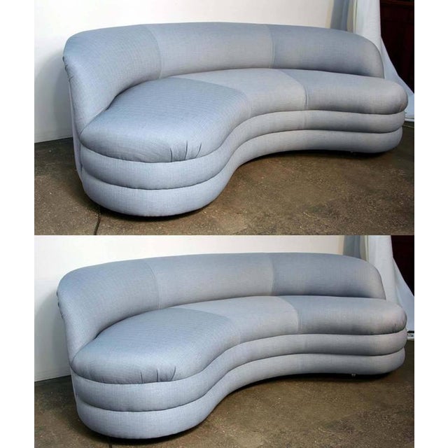 Vladimir Kagan for Directional Modern Sofas A Pair Chairish