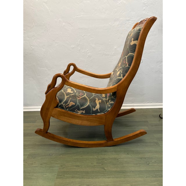 Vintage Rocking Chair For Sale - Image 4 of 11