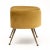 1970s Vintage Italian Modernist Gold Stools For Sale - Image 5 of 9