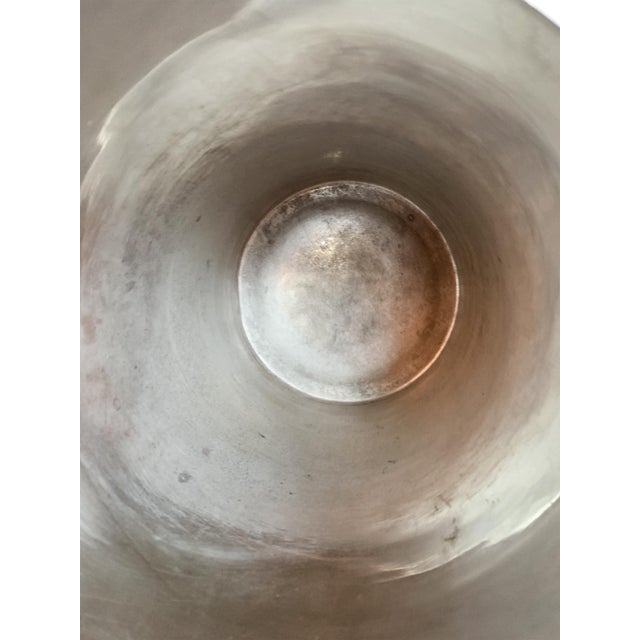 Metal Wiskemann Art Deco Silver-Plated Champagne Bucket For Sale - Image 7 of 11