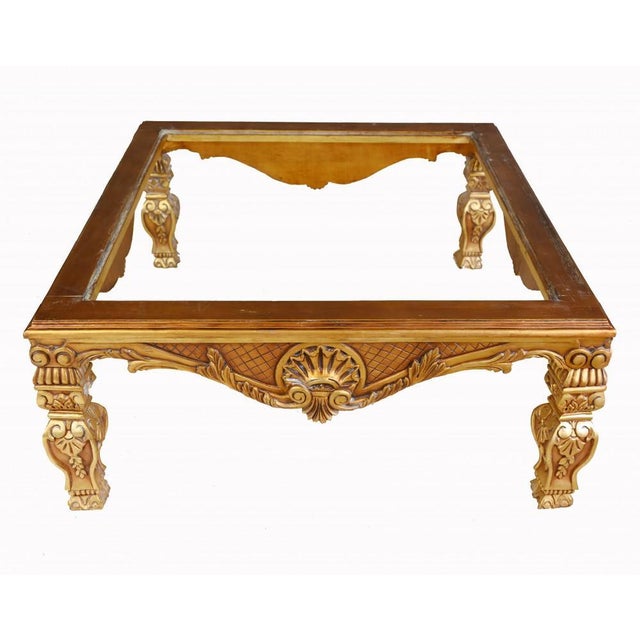 Empire French Gilt Coffee Table For Sale - Image 4 of 6