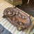 1930s Art Deco Hand-Carved Wood and Brass French Centerpiece For Sale - Image 6 of 15