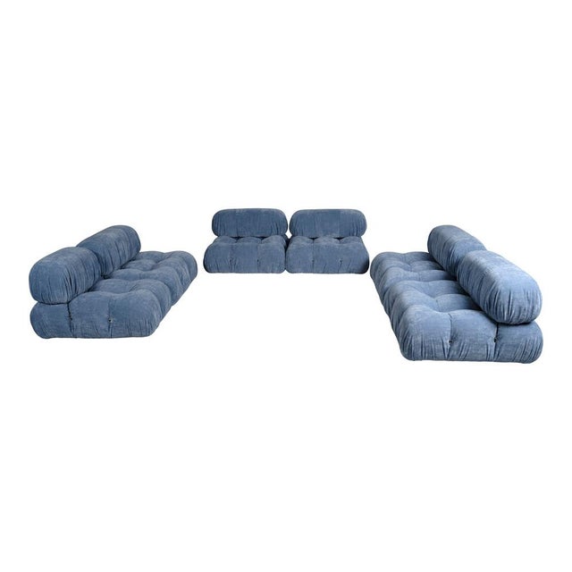 Vintage Camaleonda Sofa by Mario Bellini for B&B Italia, 1970s, Set of 6 For Sale - Image 9 of 18