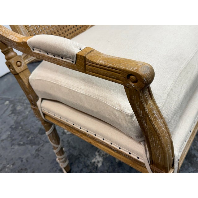 The Alley Exchange Wembley Armchairs, Pair For Sale - Image 10 of 12