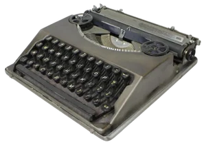 Typewriter from Paillard, Switzerland, 1915