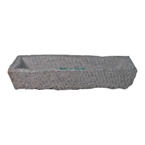 32" Inch Long Hand Chiseled Stone Trough 24-25