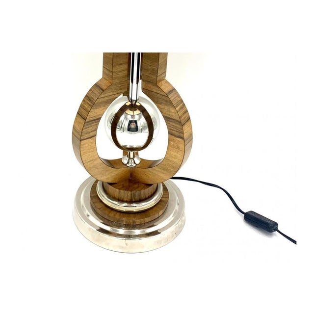 Art Deco Table Lamp, 1950s For Sale - Image 3 of 8