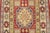 2020s Kazak Runner 2’7” X 10’1” Red Wool Tribal Hand-Knotted Oriental Carpet For Sale - Image 5 of 12